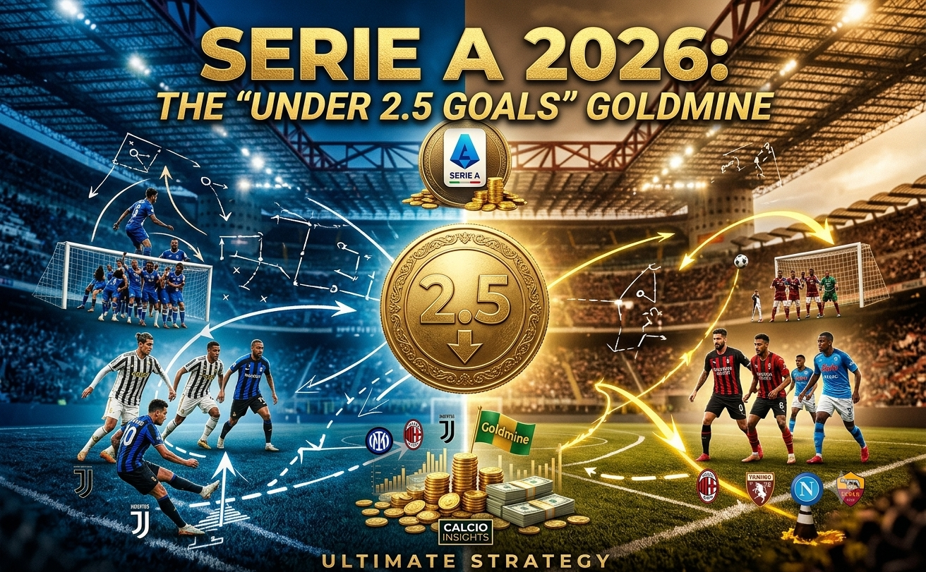 Serie A Betting Strategy 2026: The "Under 2.5 Goals" Goldmine
