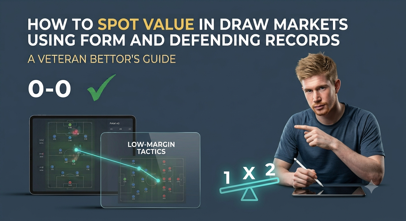 How to Spot Value in Draw Markets using Form and Defending Records