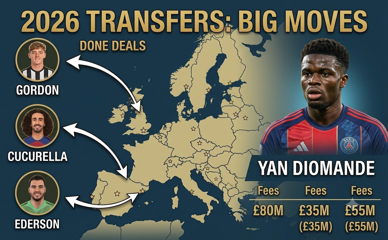 Summer Transfer Window 2026: The Biggest Done Deals, Rumours, and Sizzling Football Transfer News