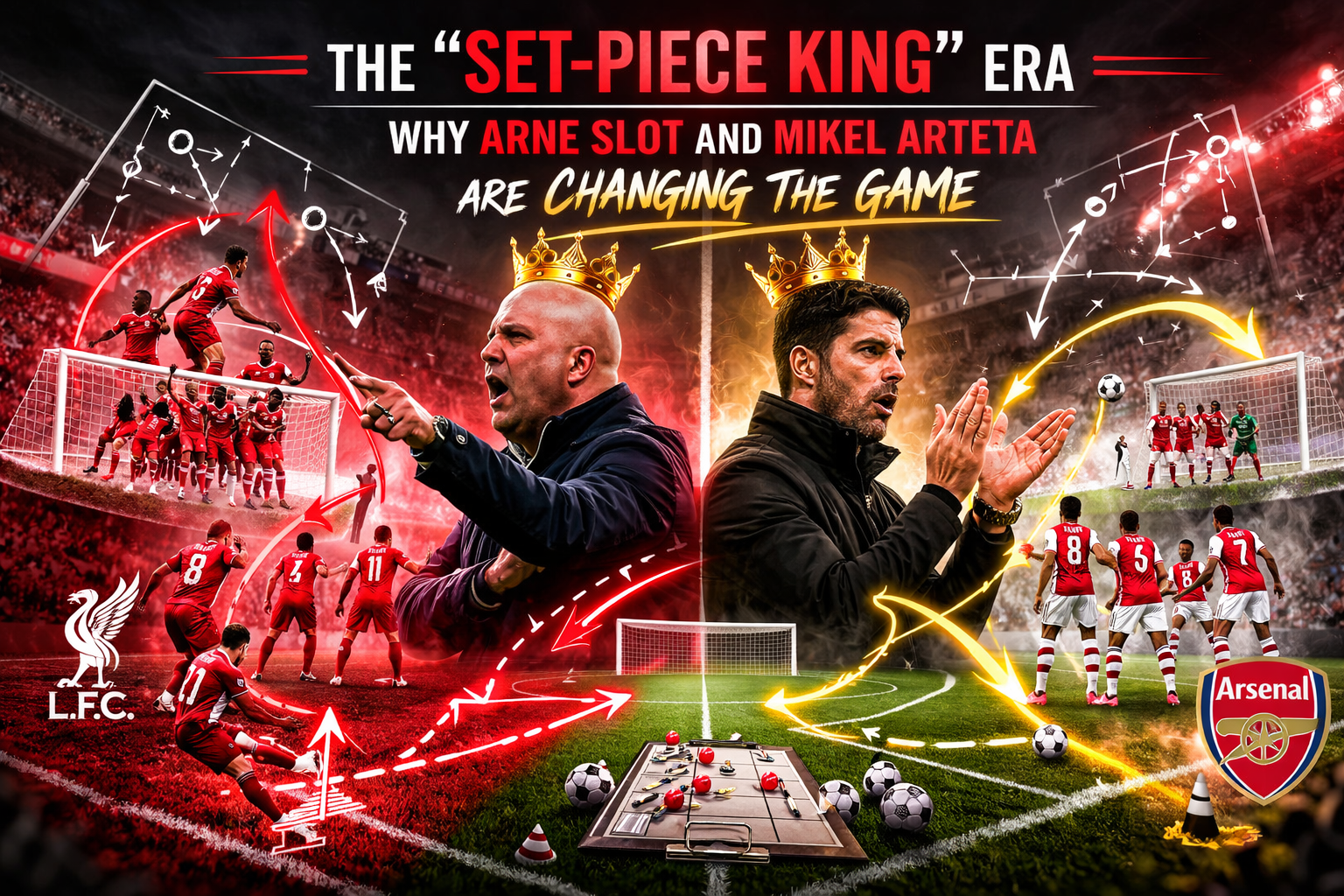  The "Set-Piece King" Era: Why Arne Slot and Mikel Arteta are Changing the Game